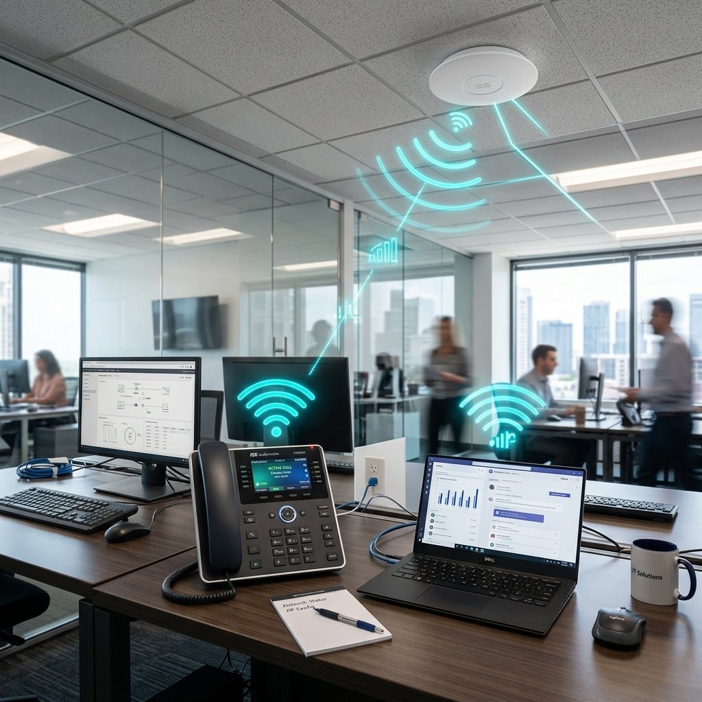 Multi-Site WLAN & VOIP Implementation